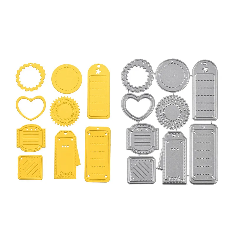 Label Dies Tag Metal Cutting Dies New 2019 for Card Making Scrapbooking Embossing Cuts Stencil Craft Background Dies
Label Dies Tag Metal Cutting Dies New 2019 for Card Making Scrapbooking Embossing Cuts Stencil Craft Background Dies