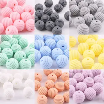 10 Pcs/pack Silicone Balls Baby Teething Spiral Round Beads DIY Necklace Infants Teether Pacifier Chain Accessories
10 Pcs/pack Silicone Balls Baby Teething Spiral Round Beads DIY Necklace Infants Teether Pacifier Chain Accessories