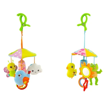 2 Pcs Baby Toys Cute Animal Rattles for Kid Crib Mobile Newborns Toy for Stroller Cart Infant Plush Toy, a & B
2 Pcs Baby Toys Cute Animal Rattles for Kid Crib Mobile Newborns Toy for Stroller Cart Infant Plush Toy, a & B