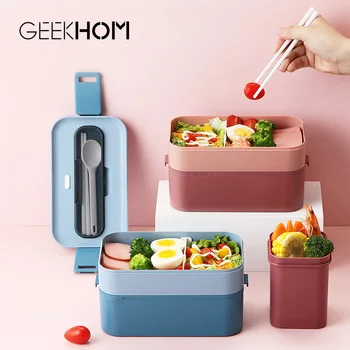 Bento Lunch Box Japanese Style Tuppers Food Container School Children Thermal Lunchboxes Meal Prep Containers for Kitchen
Bento Lunch Box Japanese Style Tuppers Food Container School Children Thermal Lunchboxes Meal Prep Containers for Kitchen