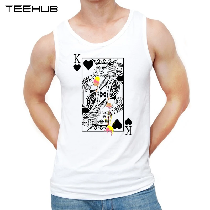 TEEHUB 2019 Fashion King's Ice Cream Design Men Tank Tops Funny O-Neck Vest Sleeveless Casual Men Tee
TEEHUB 2019 Fashion King's Ice Cream Design Men Tank Tops Funny O-Neck Vest Sleeveless Casual Men Tee