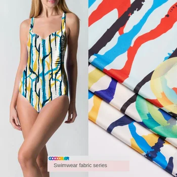 Digital printing swimsuit fabric polyester spandex blend fabric matte fashion sunscreen ladies stretch fabric one pack = 4 yards
Digital printing swimsuit fabric polyester spandex blend fabric matte fashion sunscreen ladies stretch fabric one pack = 4 yards