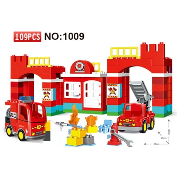 Big Size Diy Fire Station Building Kit Compatible All Brands Big block Blocks Bricks Toys For Children Christmas gift
Big Size Diy Fire Station Building Kit Compatible All Brands Big block Blocks Bricks Toys For Children Christmas gift