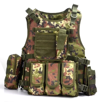 Magazine Outdoor Training Vest Wear Resistant Molle System Military Adjustable Buckle Hunting Safety Multi Pockets Oxford Cloth
Magazine Outdoor Training Vest Wear Resistant Molle System Military Adjustable Buckle Hunting Safety Multi Pockets Oxford Cloth