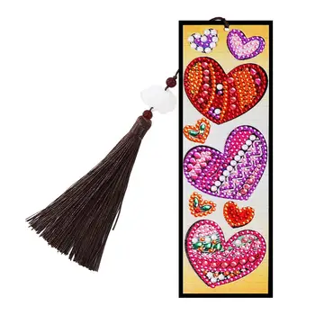 1PC Diamond Painting Bookmark 5D DIY Special Shaped Diamond Painting Leather Tassel Bookmark Craft Christmas Gift
1PC Diamond Painting Bookmark 5D DIY Special Shaped Diamond Painting Leather Tassel Bookmark Craft Christmas Gift