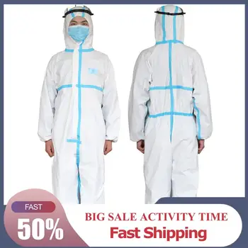 Disposable Non-Woven Fabric Protective Suit Safety Clothing Sets Hazmat Suit Working Cloths Unisex Chemical Protection Workwear
Disposable Non-Woven Fabric Protective Suit Safety Clothing Sets Hazmat Suit Working Cloths Unisex Chemical Protection Workwear
