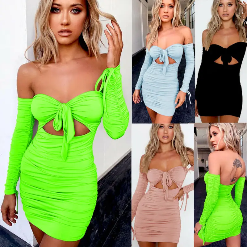 Women Ladies Boho Bandage Cross Long Sleeve Bodycon Mini Dress 2019 Evening Party Sundress
Women Ladies Boho Bandage Cross Long Sleeve Bodycon Mini Dress 2019 Evening Party Sundress