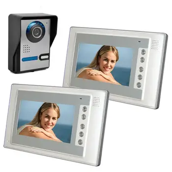 SmartYIBA 7"Door Intercom Video Door Phone Home Color Security Camera Monitor Night Home Office Video Doorbell Visual Interphone
SmartYIBA 7"Door Intercom Video Door Phone Home Color Security Camera Monitor Night Home Office Video Doorbell Visual Interphone