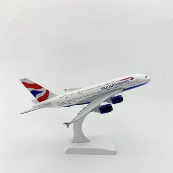 Children's Toy Airplane Model 20CM Alloy Aircraft Model British A380 Alloy Airliner Boy Birthday Gift
Children's Toy Airplane Model 20CM Alloy Aircraft Model British A380 Alloy Airliner Boy Birthday Gift