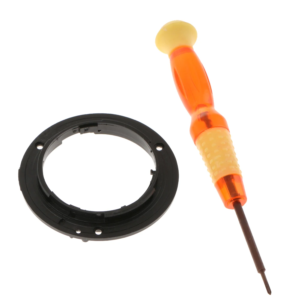 Plastic Lens Bayonet Mount Ring Replacement for Nikon 18-55mm 18-105mm 55-200mm + Repair Tool Screwdriver Plastic Lens Bayonet Mount Ring Replacement for Nikon 18-55mm 18-105mm 55-200mm + Repair Tool Screwdriver