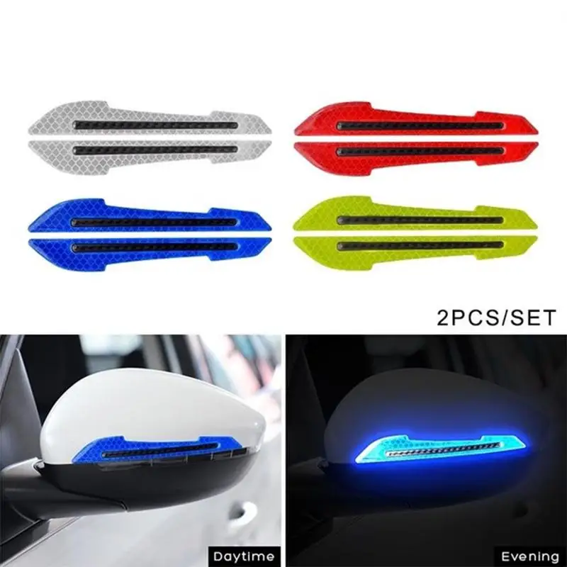1 Pair Car Rearview Mirror Reflective Sticker Car-styling Reflective Safety Warning Sticker Car Rearview Mirror Decorative Strip
1 Pair Car Rearview Mirror Reflective Sticker Car-styling Reflective Safety Warning Sticker Car Rearview Mirror Decorative Strip
