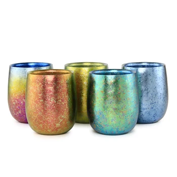 High Quality Titanium Double-layer Cup Anti-scalding Colorful Teacup Ultralight Mug with Ice Flower for Water Tea Wine Cup
High Quality Titanium Double-layer Cup Anti-scalding Colorful Teacup Ultralight Mug with Ice Flower for Water Tea Wine Cup