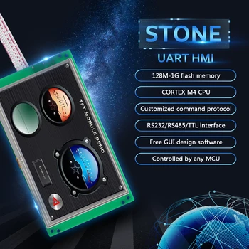 5.0 Inch HMI TFT LCD Smart Module MCU Interface with Program + Controller + Touch Screen
5.0 Inch HMI TFT LCD Smart Module MCU Interface with Program + Controller + Touch Screen