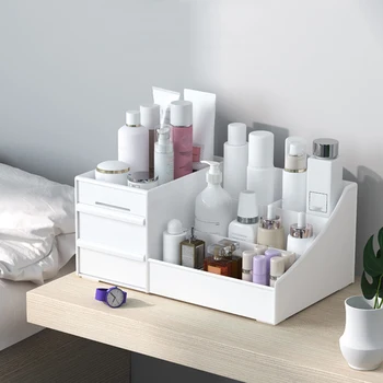 Plastic Makeup Drawers Dressing Table Skin Care Rack House Organizer Container Mobile Phone Remote Control Sundries Container
Plastic Makeup Drawers Dressing Table Skin Care Rack House Organizer Container Mobile Phone Remote Control Sundries Container