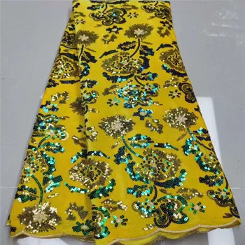 royal blue French Net Lace Fabric With Sequins Velvet Fabric 2020 yellow High Quality Lace African Voile Lace For Wedding
royal blue French Net Lace Fabric With Sequins Velvet Fabric 2020 yellow High Quality Lace African Voile Lace For Wedding