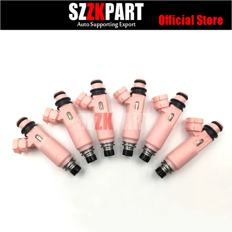 

6x 195500-4140 MR507376 fuel injector for Mitsubishi Pajero Sport 6G72 3.0 V6 V73