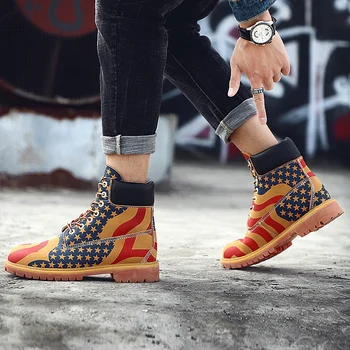 Yellow Leather Ankle Boots Men Timber Men Casual Shoes 2019 land Motorcycle Boots Men Waterproof Bot Men Winter Shoes Camouflage
Yellow Leather Ankle Boots Men Timber Men Casual Shoes 2019 land Motorcycle Boots Men Waterproof Bot Men Winter Shoes Camouflage