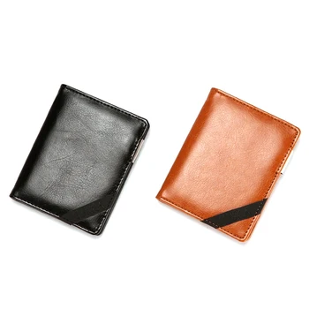 PU Leather Men's Wallet Stainless Steel Dollar Clip Multi-Card Position Card Case Card Holder
PU Leather Men's Wallet Stainless Steel Dollar Clip Multi-Card Position Card Case Card Holder