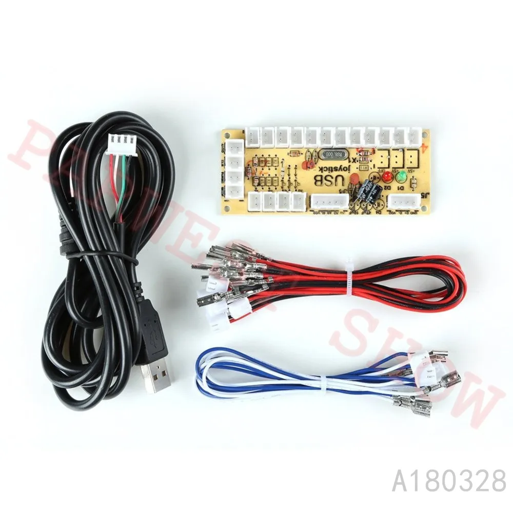 1PC/Lot New Zero Delay USB Encoder to PC Joystick and Button For MAME & Fighting Stick Control DIY Arcade Game Kit Parts
1PC/Lot New Zero Delay USB Encoder to PC Joystick and Button For MAME & Fighting Stick Control DIY Arcade Game Kit Parts