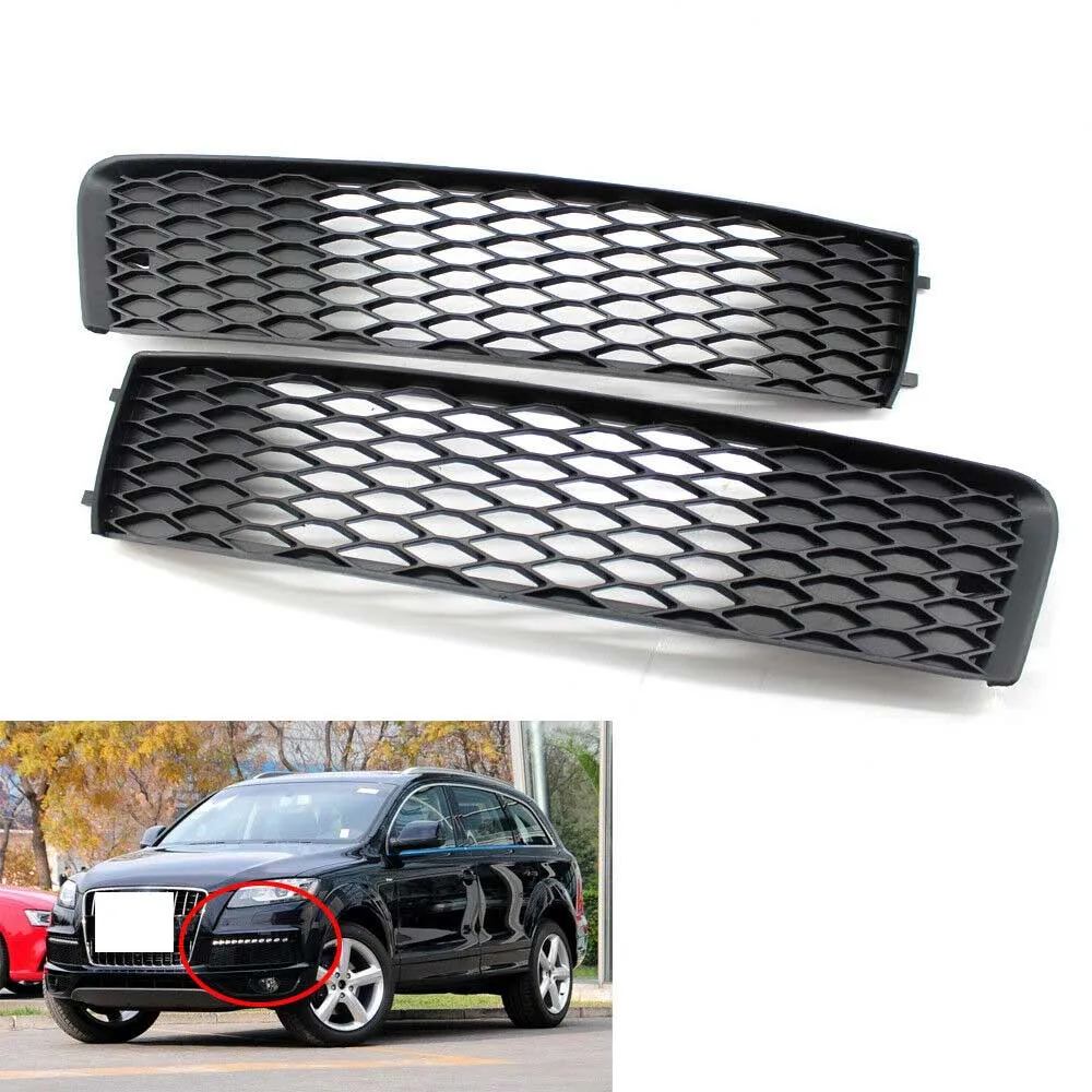 Pair for AUDI Q7 S-Line 2010-2015 Left Right Bumper Grille Honeycomb Mesh Cover 4L0 807 697 B, 4L0 807 698 B
Pair for AUDI Q7 S-Line 2010-2015 Left Right Bumper Grille Honeycomb Mesh Cover 4L0 807 697 B, 4L0 807 698 B