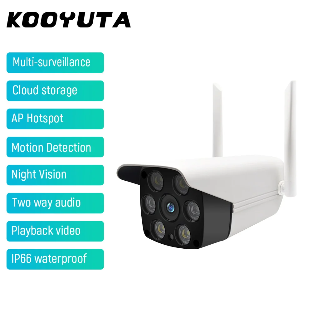 HD 1080P PTZ Camera Outdoor Digital Zoom Infrared AI Human Detect Wireless Camera Waterproof 2MP Security Surveillance Camera
HD 1080P PTZ Camera Outdoor Digital Zoom Infrared AI Human Detect Wireless Camera Waterproof 2MP Security Surveillance Camera