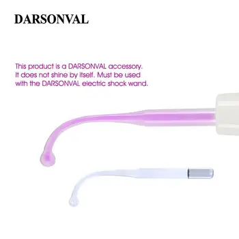 DARSONVAL 1Pcs Portable High Frequency Bend Glass Tube Facial Massager Electrode Wand Replacement Purple light Violet Face SPA
DARSONVAL 1Pcs Portable High Frequency Bend Glass Tube Facial Massager Electrode Wand Replacement Purple light Violet Face SPA