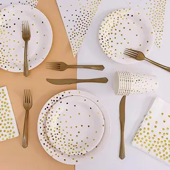 145PCS/Set Hot Stamping Dot Pink Tableware Package Paper Cup Paper Towel Cutlery Disposable Party Decoration
145PCS/Set Hot Stamping Dot Pink Tableware Package Paper Cup Paper Towel Cutlery Disposable Party Decoration