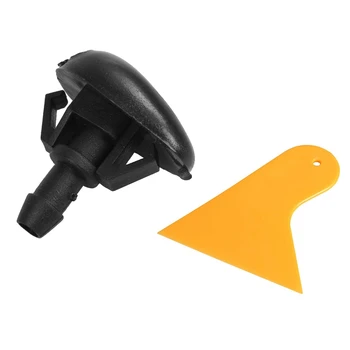 1 Pcs Auto Plastic Front Windscreen Washer Nozzle Replacement for Nissan Black & 1 Pcs Plastic Yellow Auto Car Window Sticker Fi
1 Pcs Auto Plastic Front Windscreen Washer Nozzle Replacement for Nissan Black & 1 Pcs Plastic Yellow Auto Car Window Sticker Fi