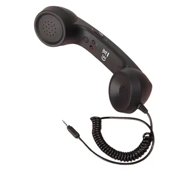 3.5mm Jack Classic Retro Phone Handset Mini Mic Speaker Phone Call Receiver for Iphone for Samsung for Huawei 
3.5mm Jack Classic Retro Phone Handset Mini Mic Speaker Phone Call Receiver for Iphone for Samsung for Huawei