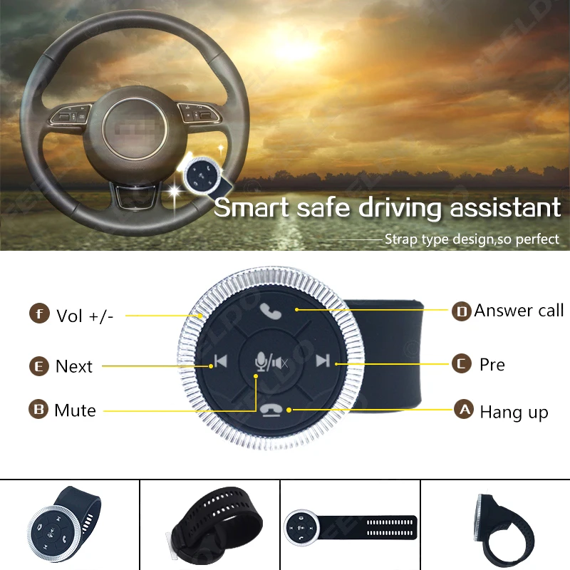 Car Universal Steering Wheel Control7