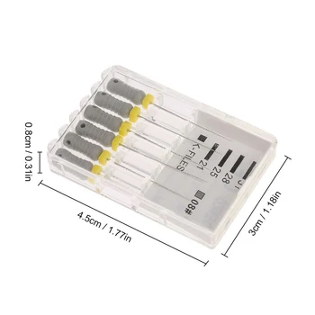 5box 6PCS K-type File Endodontic Root Canal Manual K-Files Stainless Steel W5M3 
5box 6PCS K-type File Endodontic Root Canal Manual K-Files Stainless Steel W5M3