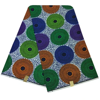 Not cotton 100% polyester fabric African fabric Ankara fabric wax Dutch wax prints fabric 6 yards
Not cotton 100% polyester fabric African fabric Ankara fabric wax Dutch wax prints fabric 6 yards