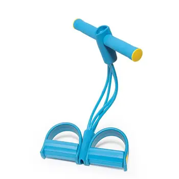 4 Tubes Natural Latex Foot Pedal Elastic Pull Rope with Handle Fitness Equipment
4 Tubes Natural Latex Foot Pedal Elastic Pull Rope with Handle Fitness Equipment