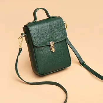 Genuine leather leather small bag 2020 summer fashion new female bag mini messenger bag mobile phone bag handbag vertical style
Genuine leather leather small bag 2020 summer fashion new female bag mini messenger bag mobile phone bag handbag vertical style