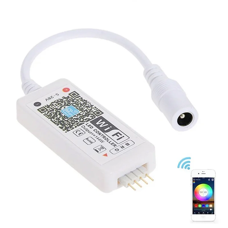 New Magic Home DC12V Mini RGB RGBW Wifi Controller for Led Strip Panel Light Timing Function 16million Colors Smartphone Control
New Magic Home DC12V Mini RGB RGBW Wifi Controller for Led Strip Panel Light Timing Function 16million Colors Smartphone Control