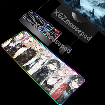 XGZ Popular Anime Demon Slayer Kimetsu No Yaiba Large RGB Mouse Pad Lock Edge Computer Desk Mat Colorful Natural Rubber Non-slip 
XGZ Popular Anime Demon Slayer Kimetsu No Yaiba Large RGB Mouse Pad Lock Edge Computer Desk Mat Colorful Natural Rubber Non-slip