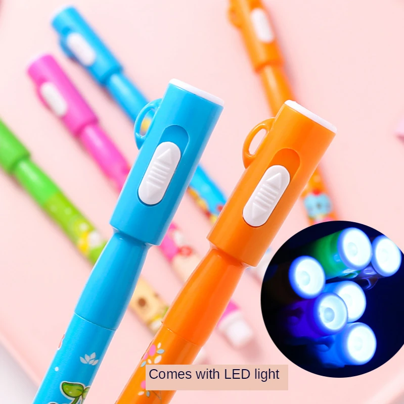 Interesting Invisible Gel Pens Glow Funny Pen Highlighter Marker LED Lamp UV Colorless Magic Pen Writing Stationery Student Kids
Interesting Invisible Gel Pens Glow Funny Pen Highlighter Marker LED Lamp UV Colorless Magic Pen Writing Stationery Student Kids