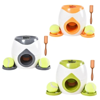 Interactive Pet Ball Launcher Toy Tennis Food Reward Machine Thrower Slow Feeder H7EA
Interactive Pet Ball Launcher Toy Tennis Food Reward Machine Thrower Slow Feeder H7EA