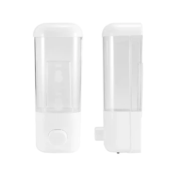 500ml Hand Press soap dispenser Clear Liquid Lotion Storage Bathroom Soap Dispenser Wall Mounted Self-Adhesive Shampoo Container
500ml Hand Press soap dispenser Clear Liquid Lotion Storage Bathroom Soap Dispenser Wall Mounted Self-Adhesive Shampoo Container