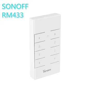 SONOFF RM433 Remote Control 8 Keys Multipurpose Custom 433 MHz RF Remote Controller Works With SONOFF RF/4CH Pro/TX Series
SONOFF RM433 Remote Control 8 Keys Multipurpose Custom 433 MHz RF Remote Controller Works With SONOFF RF/4CH Pro/TX Series