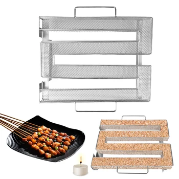 Cold Smoke Generator BBQ Accessories Steel Barbecue Grill Smoker Generator Cooking Tool Salmon Bacon Fish Wood Chip Smoking Box
Cold Smoke Generator BBQ Accessories Steel Barbecue Grill Smoker Generator Cooking Tool Salmon Bacon Fish Wood Chip Smoking Box