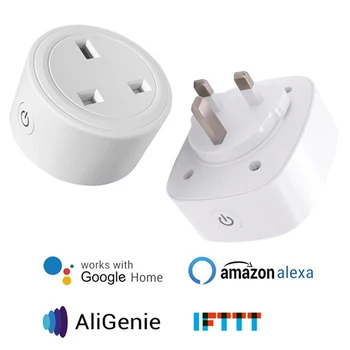 Mini Smart WiFi Wall Power Socket Wireless Plug Adaptor Power Monitor Outlet Electrical Socket Timing Remote Control Smart Home
Mini Smart WiFi Wall Power Socket Wireless Plug Adaptor Power Monitor Outlet Electrical Socket Timing Remote Control Smart Home