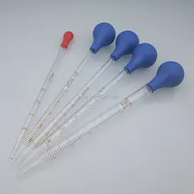 10pcs/lot Glass Graduated Pipette Dropper Vol. 1ml/2ml/3ml/5ml/10ml Transfer Pipette with Rubber head
10pcs/lot Glass Graduated Pipette Dropper Vol. 1ml/2ml/3ml/5ml/10ml Transfer Pipette with Rubber head