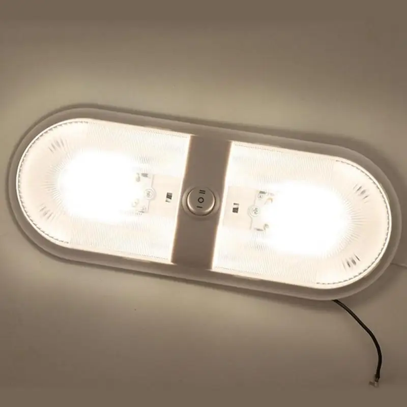 Caravan Accessories 12-24V Car Interior LED Dome Light Ceiling Lamp with Switch for RV Marine Boat Yacht Camping Car Motorhome
Caravan Accessories 12-24V Car Interior LED Dome Light Ceiling Lamp with Switch for RV Marine Boat Yacht Camping Car Motorhome