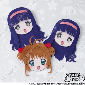 Cute Anime Card Captor SAKURA KINOMOTO Tomoyo CERBERUS Cosplay Badge Nonwoven fabric Button Brooch Pin Bedge Gifts
Cute Anime Card Captor SAKURA KINOMOTO Tomoyo CERBERUS Cosplay Badge Nonwoven fabric Button Brooch Pin Bedge Gifts