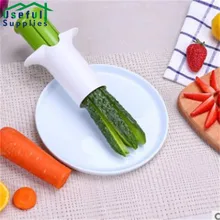 Cucumber Divider Carrot Strawberry Slicing Tool Creative Fruits and Vegetables Cucumber Slicer Divider for Kitchen Convenience
Cucumber Divider Carrot Strawberry Slicing Tool Creative Fruits and Vegetables Cucumber Slicer Divider for Kitchen Convenience