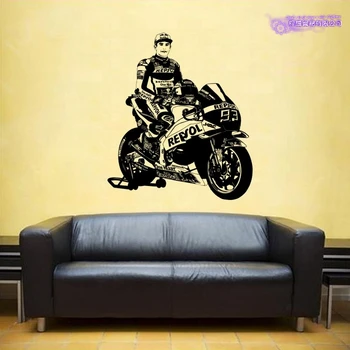 Moto GP Motorcycle Racing Sticker Marc Marquez Decal Vehicle Posters Vinyl Wall Pegatina Decor Mural
Moto GP Motorcycle Racing Sticker Marc Marquez Decal Vehicle Posters Vinyl Wall Pegatina Decor Mural