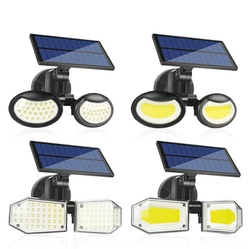 Outdoor Double-headed LED Solar Light, Solar Light with PIR Motion Sensor, Garden Decoration Waterproof Wall Light
Outdoor Double-headed LED Solar Light, Solar Light with PIR Motion Sensor, Garden Decoration Waterproof Wall Light