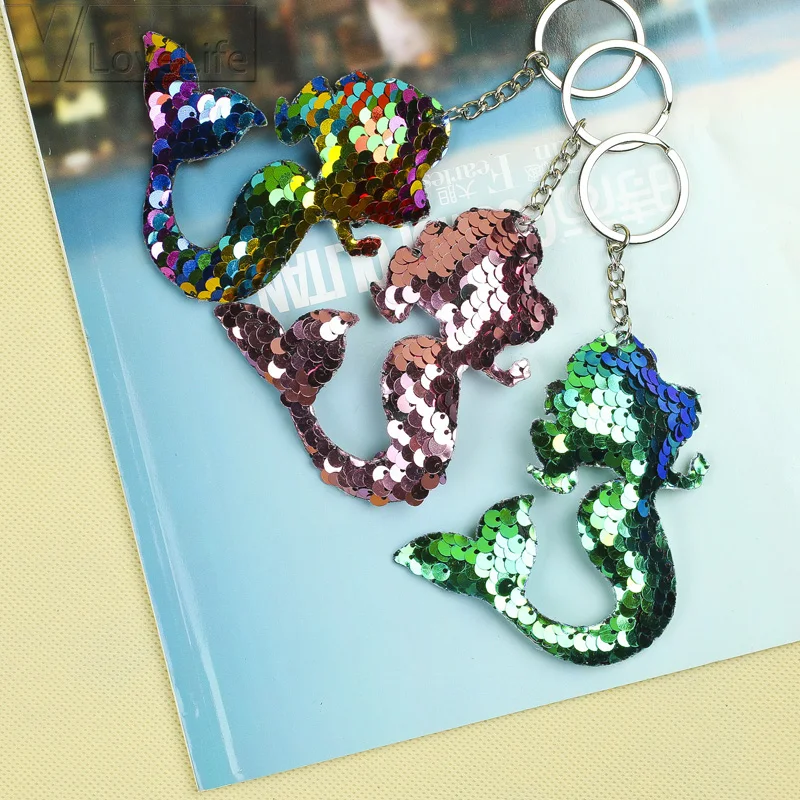 1PC/5Pcs Unicorn Mermaid Plush & Sequins Keychain Glitter Pompom Sequins Key Chain Gifts for Women Car Bag Accessories Key Ring
1PC/5Pcs Unicorn Mermaid Plush & Sequins Keychain Glitter Pompom Sequins Key Chain Gifts for Women Car Bag Accessories Key Ring