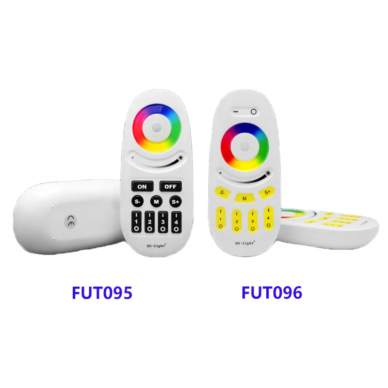 Mi Light 2.4G 4-Zone FUT095 FUT096 RGB RGBW LED Controller Button/Touch RF Wireless Remote for MiLight LED Bulb Strip lamp Light
Mi Light 2.4G 4-Zone FUT095 FUT096 RGB RGBW LED Controller Button/Touch RF Wireless Remote for MiLight LED Bulb Strip lamp Light